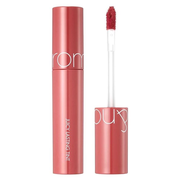 Rom&nd, Juicy Lasting Tint, mocno napigmentowany błyszczyk do ust, 11 Pink Pumpkin, 5.5g