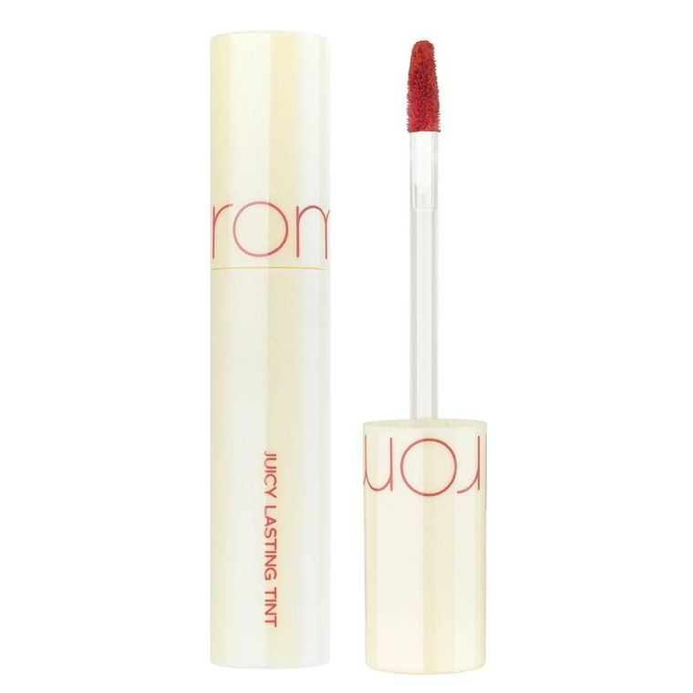 Rom&nd, Juicy Lasting Tint, mocno napigmentowany błyszczyk do ust, 29 Papaya Jam, 5.5g