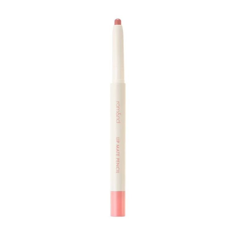 Rom&nd, Lip Mate Pencil, matowa konturówka, do ust, 02 Derby Pink, 0.5g