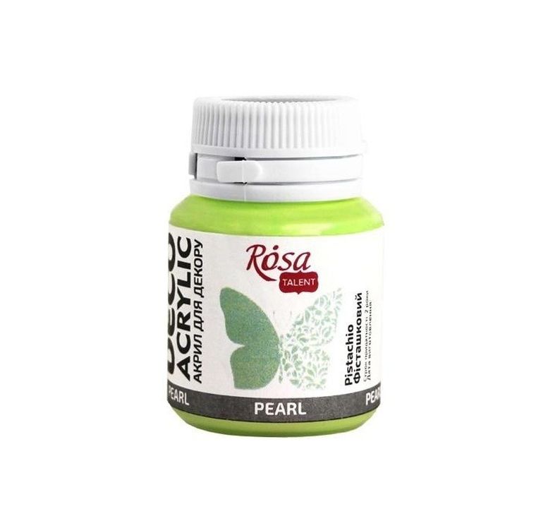 Rosa, farba akrylowa, perłowa pistachio 80, 20 ml