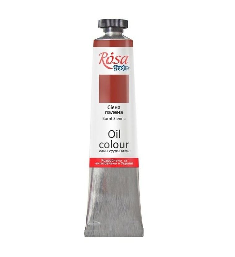 Rosa, farba olejna, burnt sienna 521, 45 ml