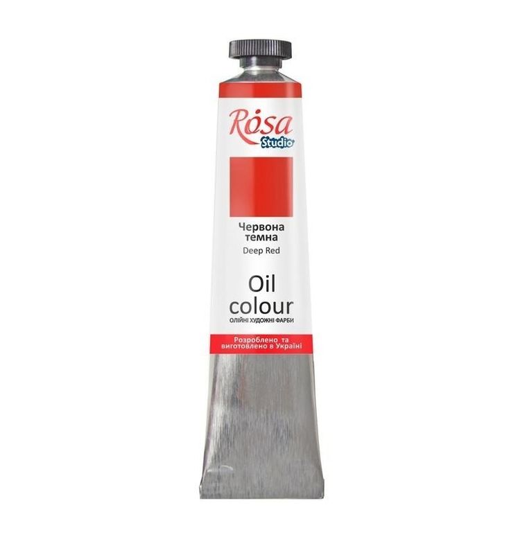 Rosa, farba olejna, deep red 534, 45 ml
