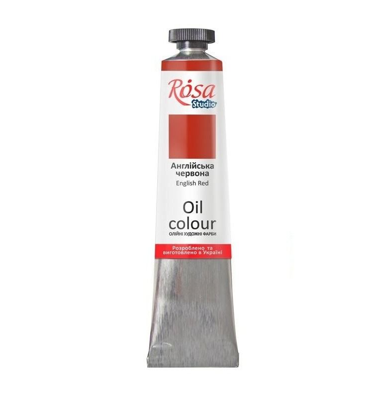 Rosa, farba olejna, english red 501, 45 ml