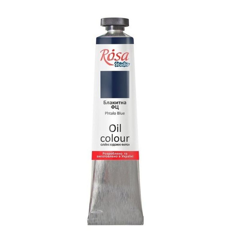 Rosa, farba olejna, phthalo blue 505, 45 ml
