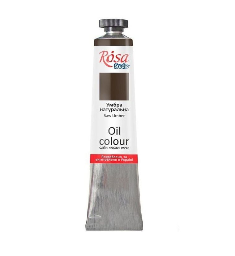Rosa, farba olejna, raw umber 527, 45 ml