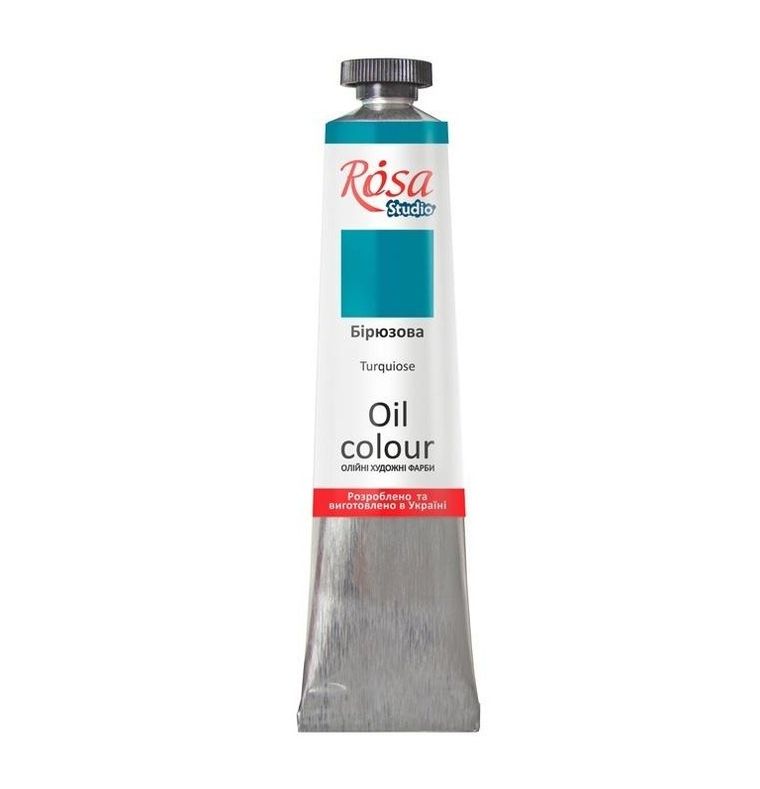 Rosa, farba olejna, turquoise 504, 45 ml