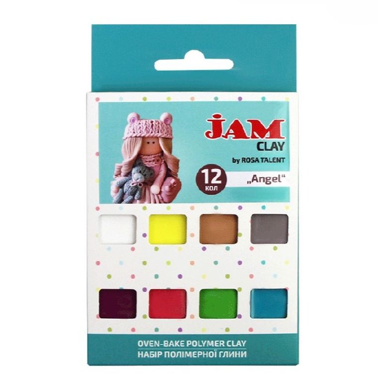 Rosa, modelina polimerowa, Angel, 12-20g