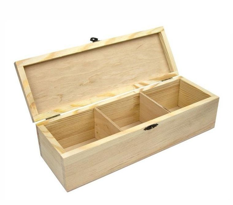 Rosa, pudełko drewniane z zamkiem, 30-10-8 cm