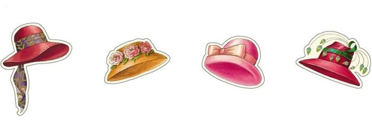 Rossi, magnesy dekoracyjne, 4 szt.