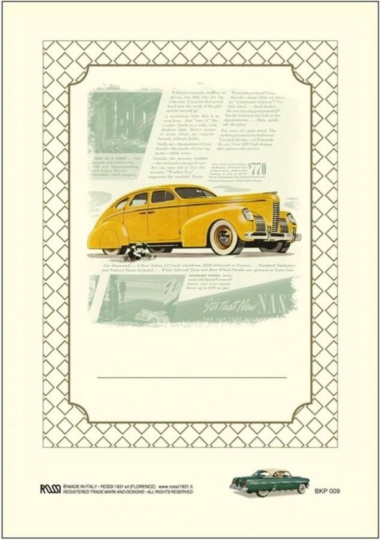 Rossi, naklejki dekoracyjne, auto