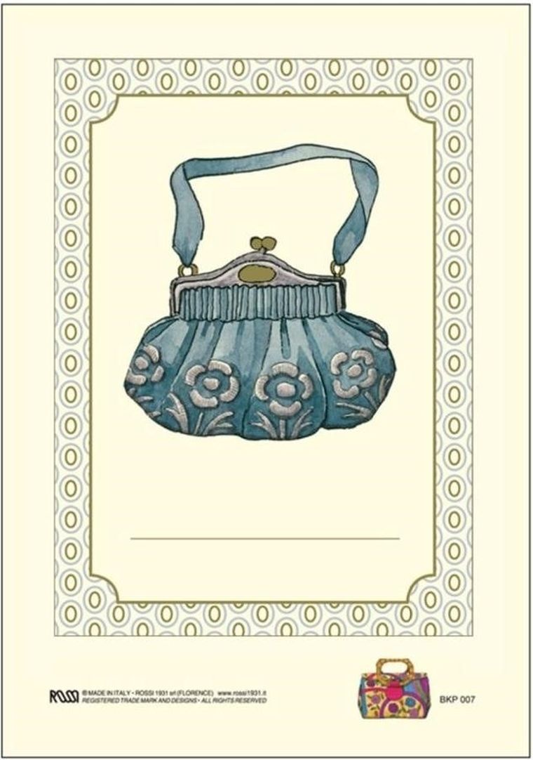 Rossi, naklejki dekoracyjne, torebka