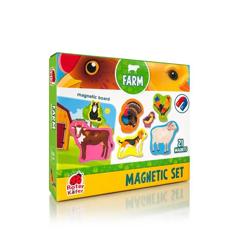 Roter Kafer, Farma, zestaw magnetyczny z tablicą