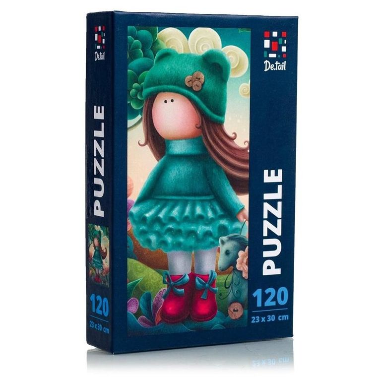 Roter Kafer, Lalka z koniem, puzzle, 120 elementów