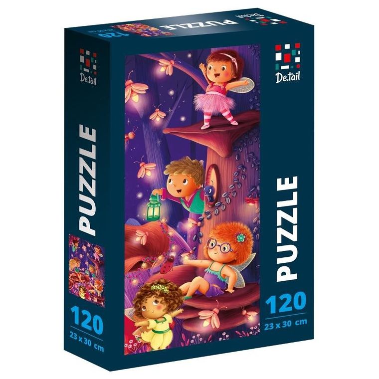 Roter Kafer, Leśne Miasto, puzzle, 120 elementów