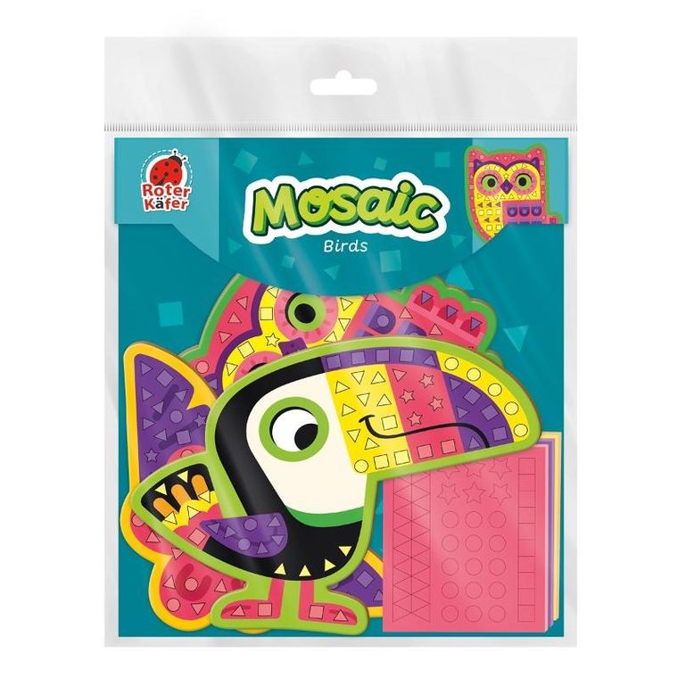 Roter Kafer, miękka mozaika, Ptaki