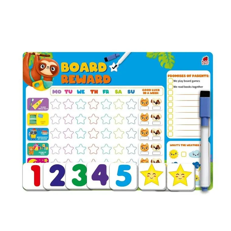 Roter Kafer, motywacyjna tablica magnetyczna z markerem