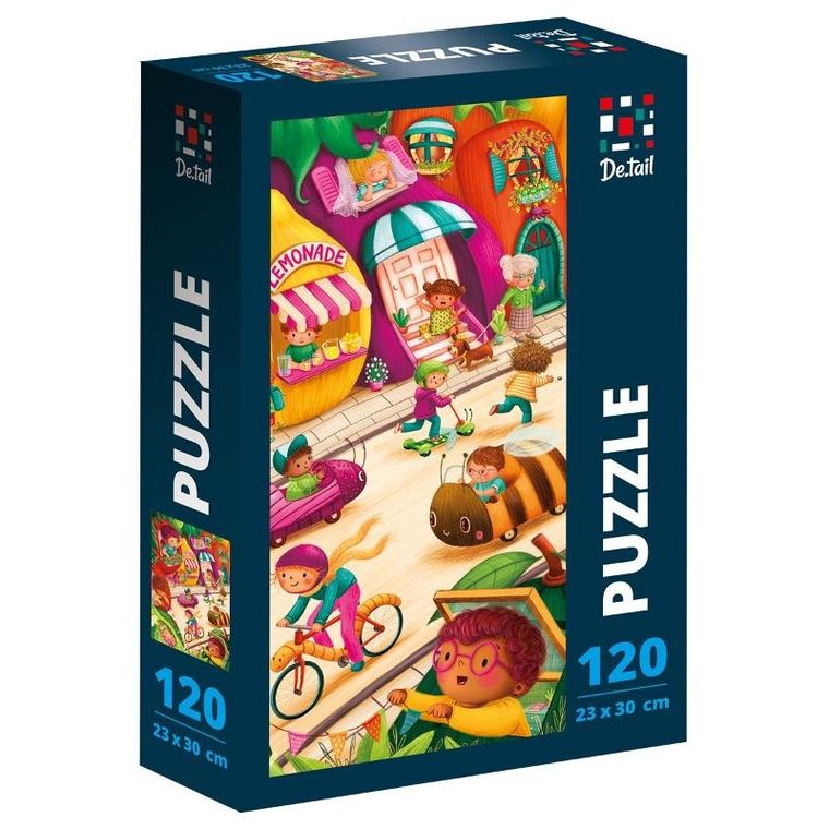 Roter Kafer, Owocowe Miasto, puzzle, 120 elementów