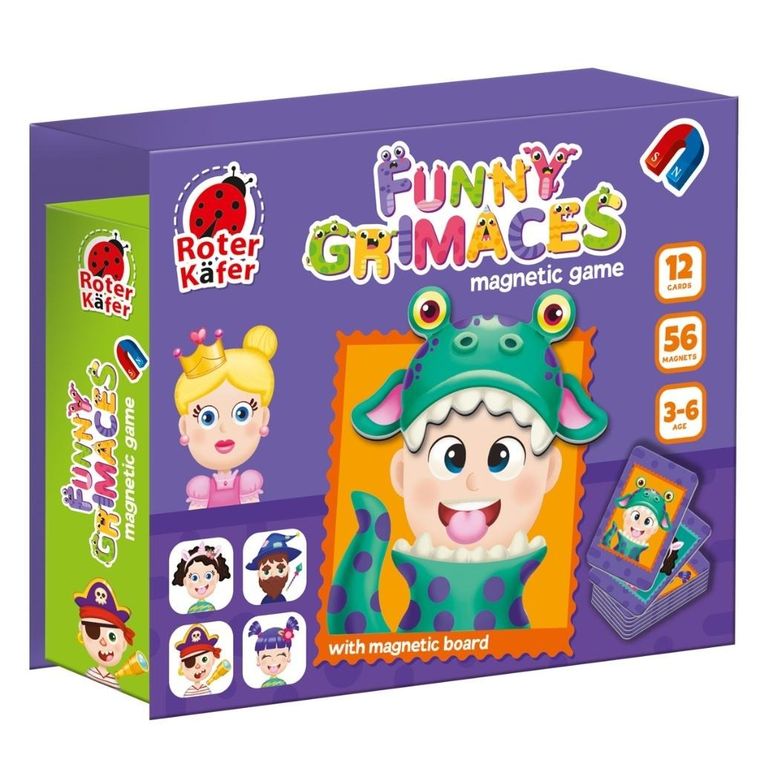 Roter Kafer, Śmieszne grymasy, układanka magnetyczna