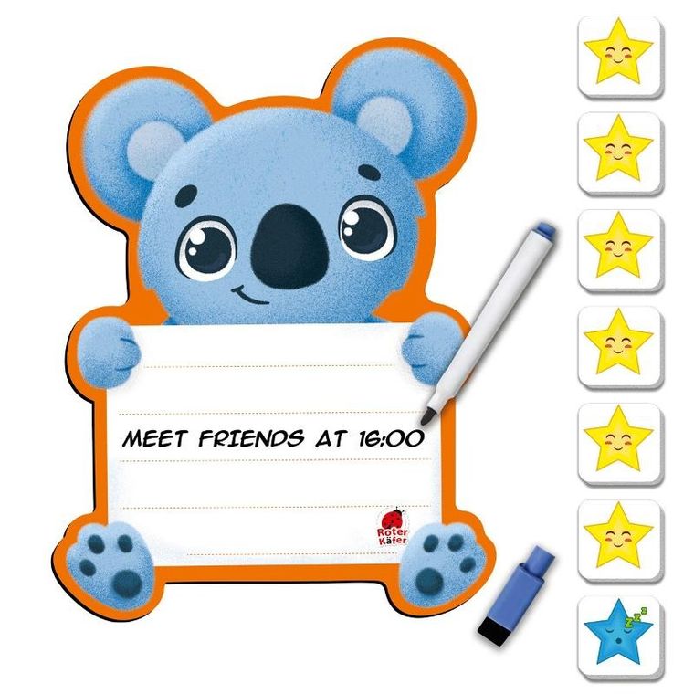 Roter Kafer, tablica magnetyczna z markerem, Koala