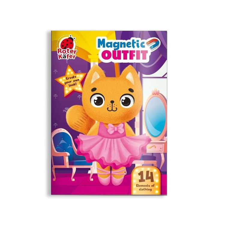 Roter Kafer, układanka magnetyczna, Kotek