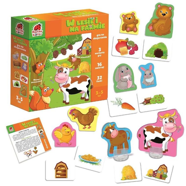 Roter Kafer, W lesie i na farmie, gra edukacyjna