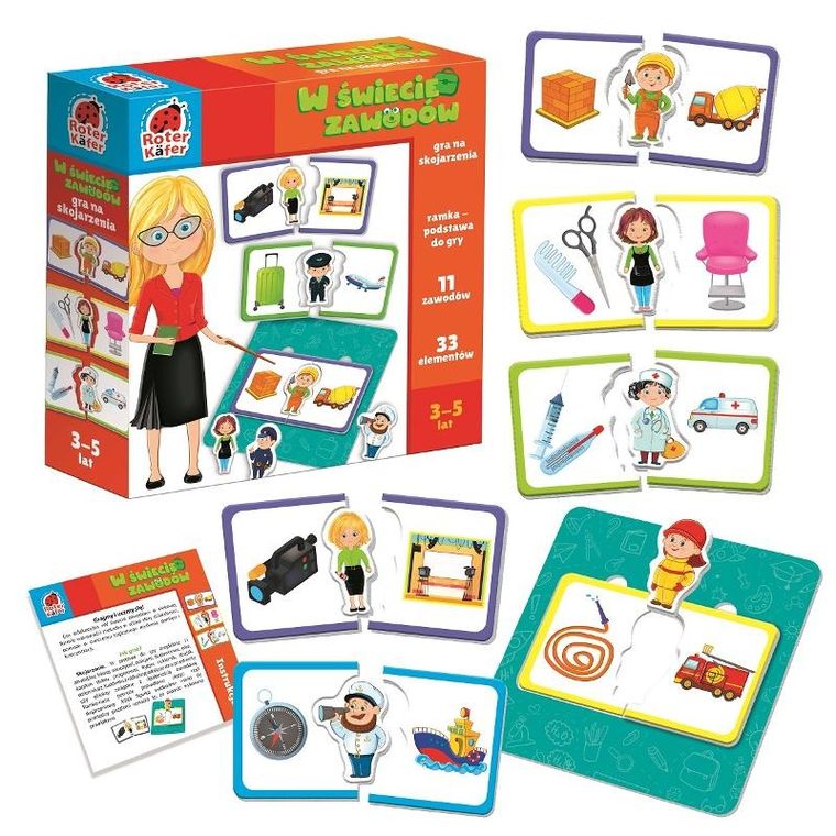 Roter Kafer, W świecie zawodów, gra edukacyjna