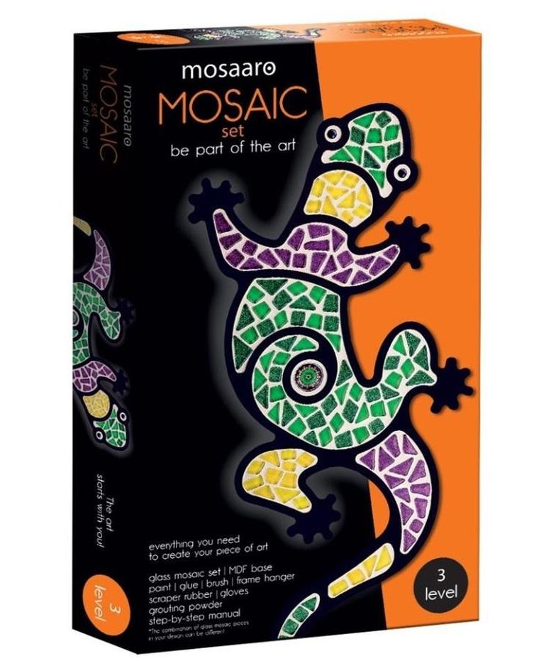 Roter Kafer, zestaw kreatywny, mozaika, jaszczurka, poziom 3