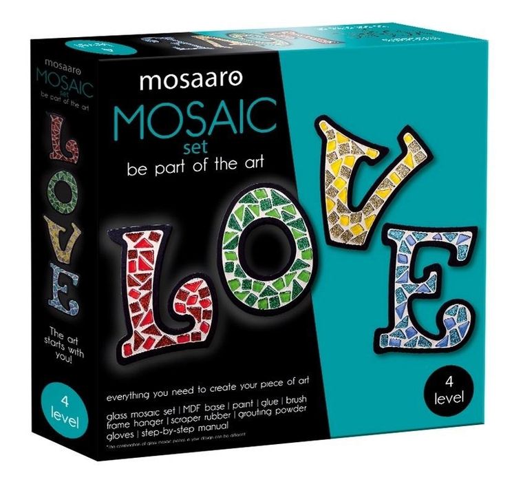 Roter Kafer, zestaw kreatywny, mozaika, Love