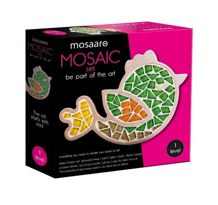 Roter Kafer, zestaw kreatywny, mozaika, ptak