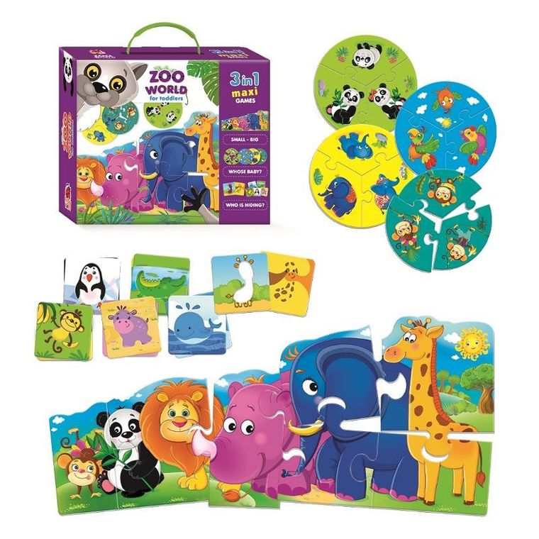 Roter Kafer, Zoo world 3w1, gra edukacyjna