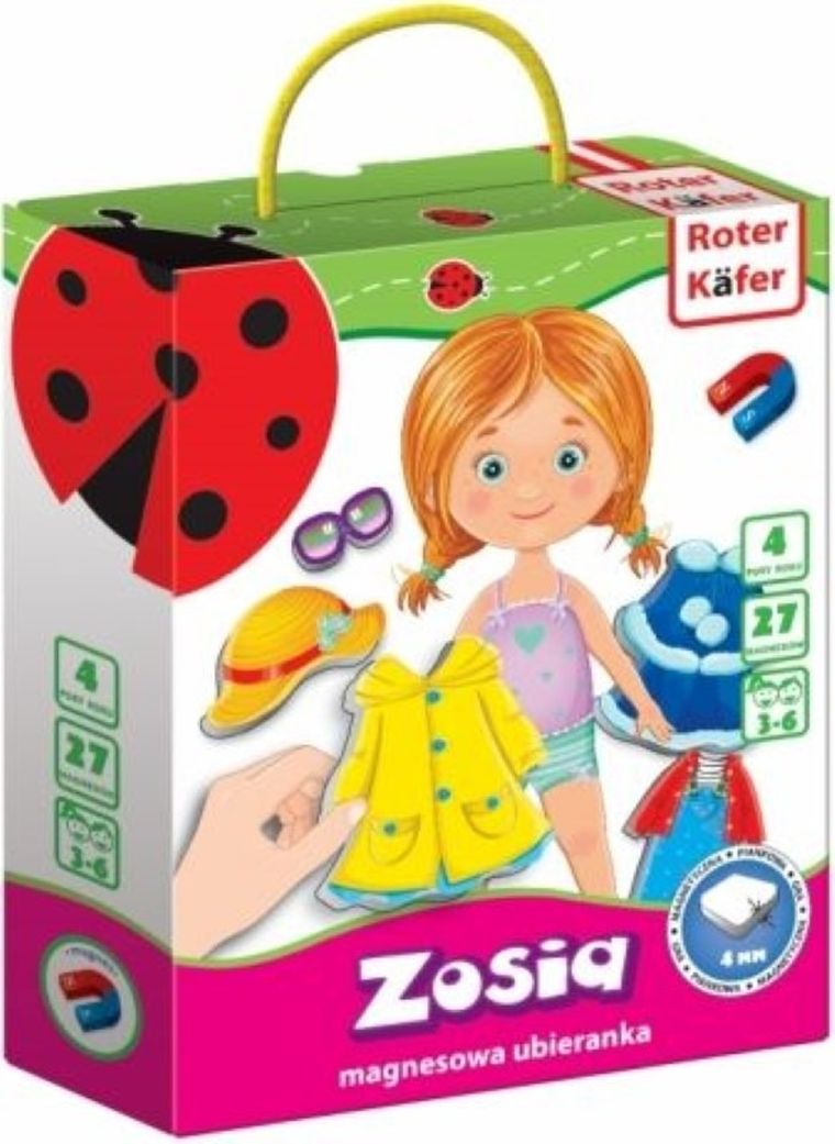 Roter Kafer, Zosia: Magnesowa ubieranka, układanka magnetyczna