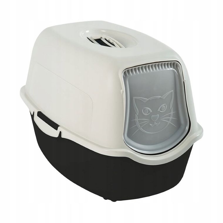 Rotho, Eco Bailey, kuweta dla kota, biało-czarna