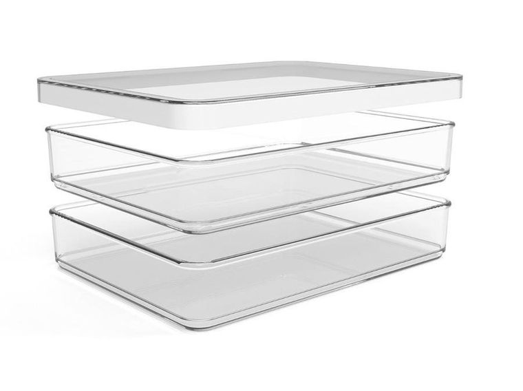 Rotho, multibag loft style 25l trans/biały