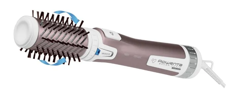 Rowenta, Brush Active Premium Care, suszarko-lokówka, CF9540F0, 1000 W, szary