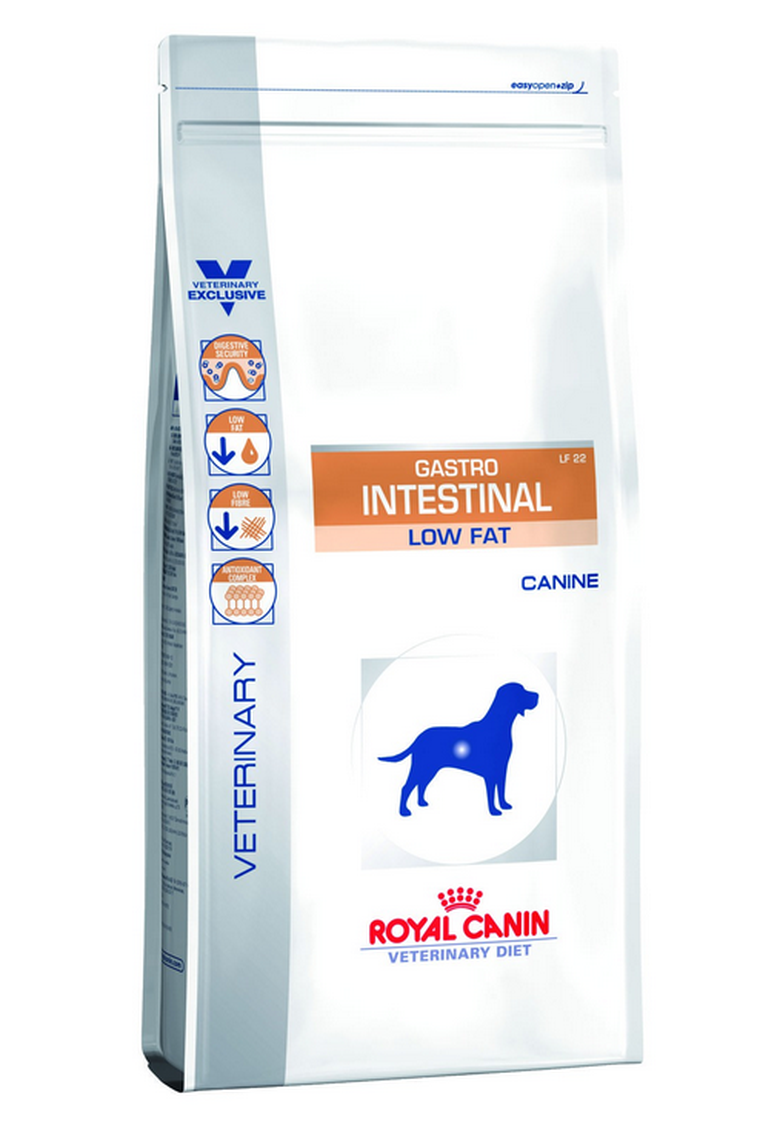 Royal Canin, Gastro, Intestinal, Low fat, Canine, karma dla psów z biegunkami wszystkich ras, 1,5 kg