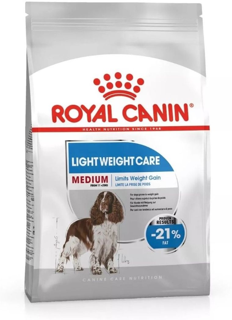 Royal Canin, Medium, Light Weight Care, karma dla psów, 3 kg