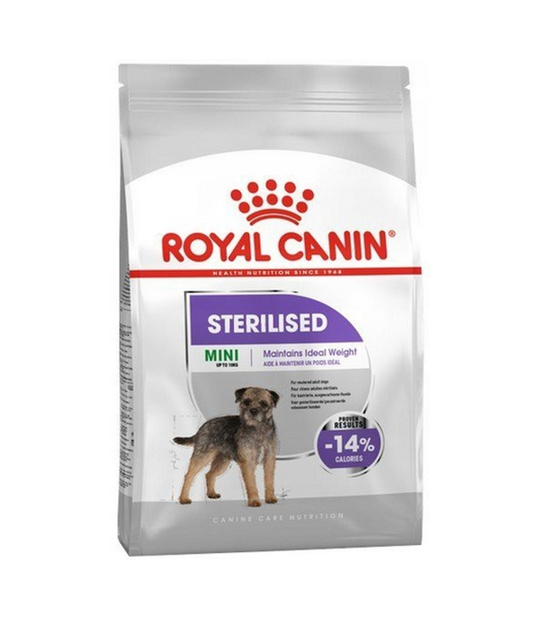 Royal Canin, Mini Sterilised, karma dla psów małych ras wysterylizowanych i z nadwagą, 1 kg