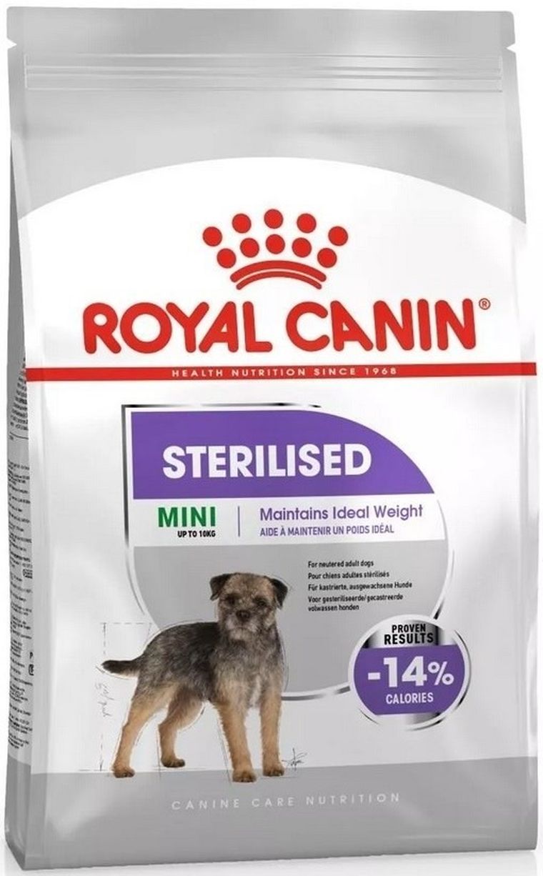 Royal Canin, Mini, Sterilised, karma dla psów wysterylizowanych i z nadwagą, 3 kg