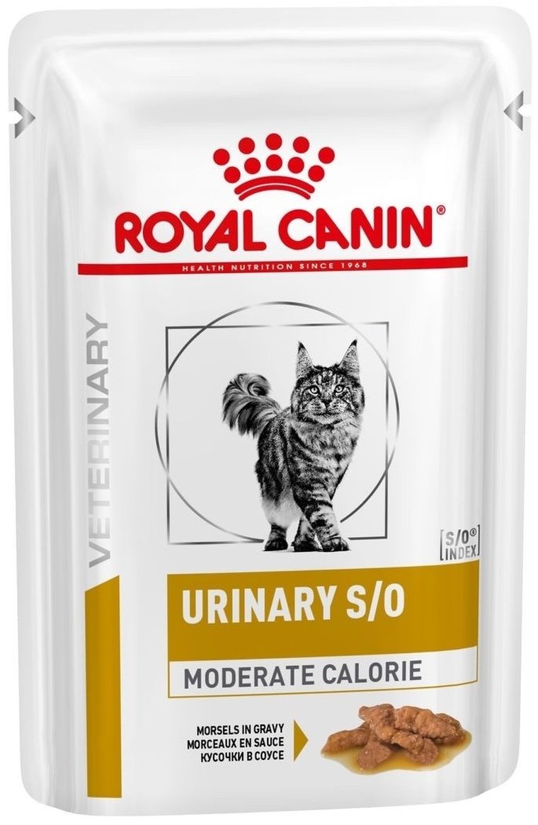 Royal Canin, Urinary, Moderate Calorie, Feline, karma dla kotów otyłych z chorymi drogami moczowymi, 85g