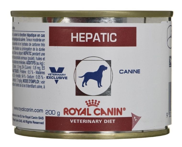 Royal Canin, Veterinary Diet, Hepatic, puszka dla psa, 200g