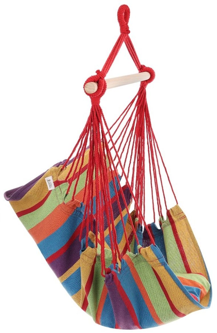Royokamp, hamak, fotel brazylijski, 100-100 cm + 2 poduszki, 40-40 cm