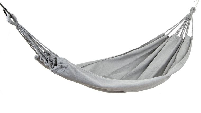 Royokamp, hamak ogrodowy, 2-osobowy, szary stalowy, 200-150 cm