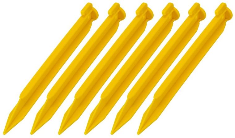 Royokamp, Śledzie do namiotu, plastik, 22 cm, 6 szt.