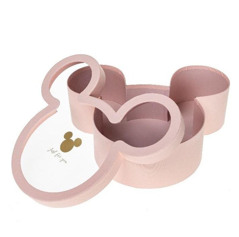 Rozette, Flower Box, pudełko, Micky, big, różowy