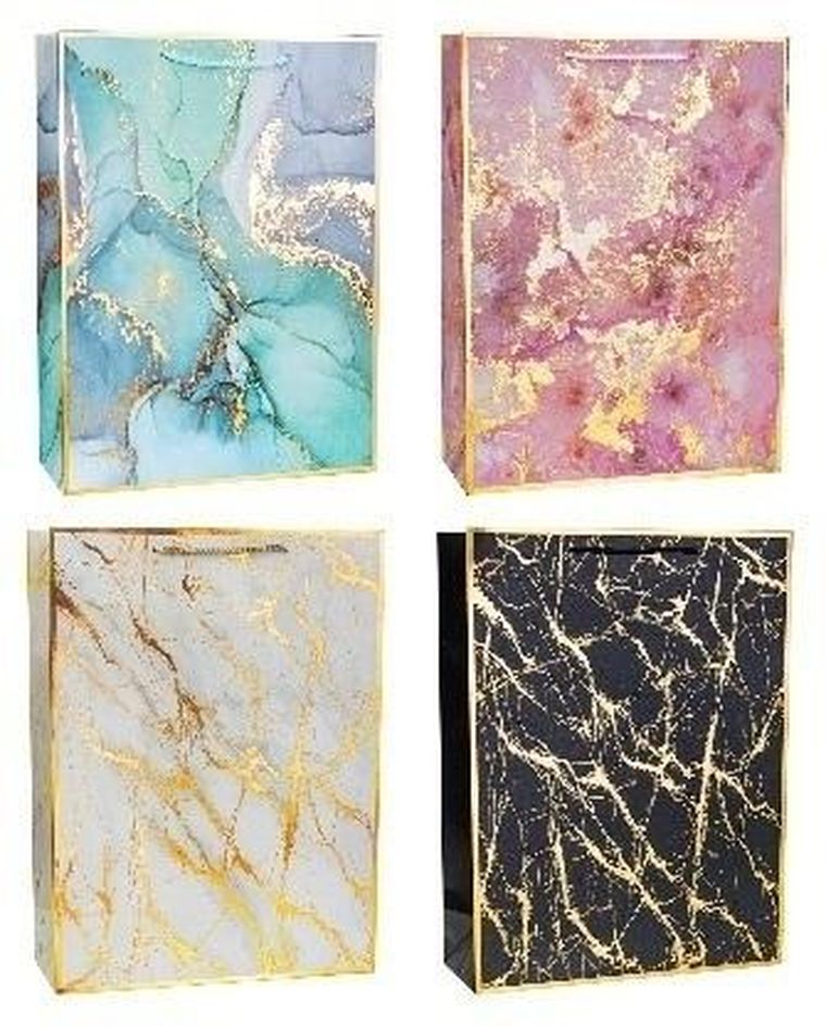 Rozette, Lux, torebka, Marmur, średnia