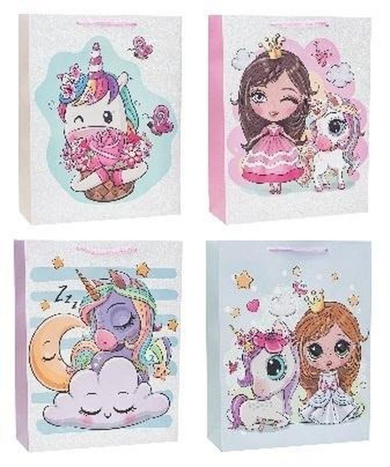 Rozette, Lux, torebka z brokatem, duża