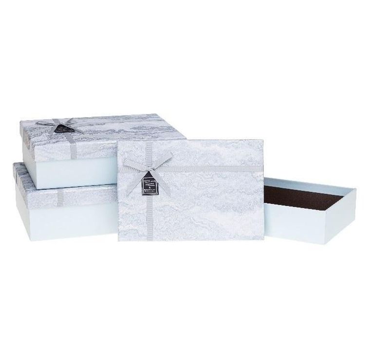 Rozette, pudełko prezentowe, z kokardą, 3 szt.