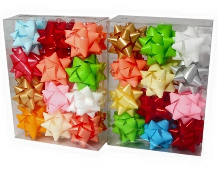 Rozette, rozetki, matowe, 8 cm, 36 szt.