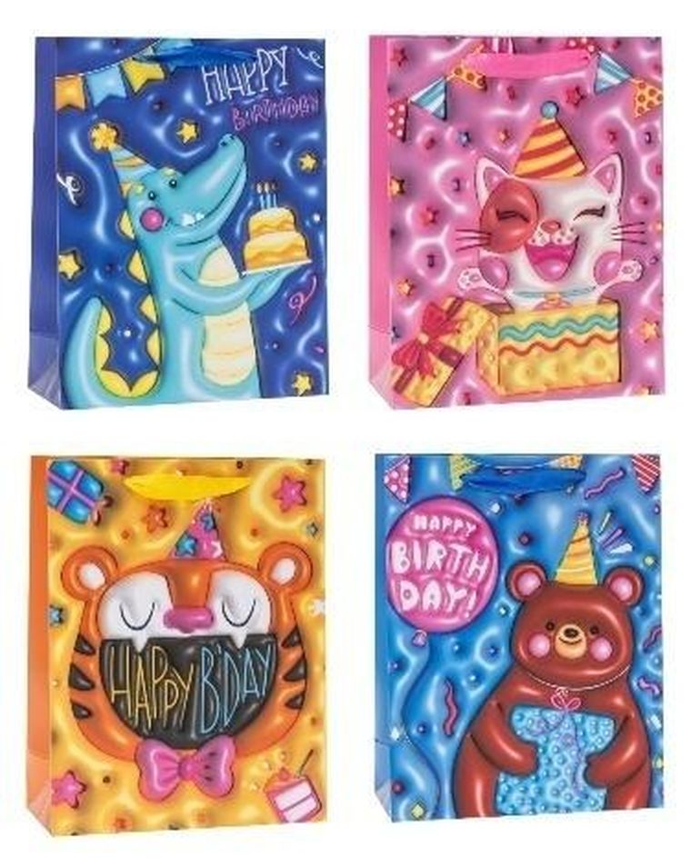 Rozette, torebka prezentowa, dziecięca, 18-23-8 cm, 1 szt.