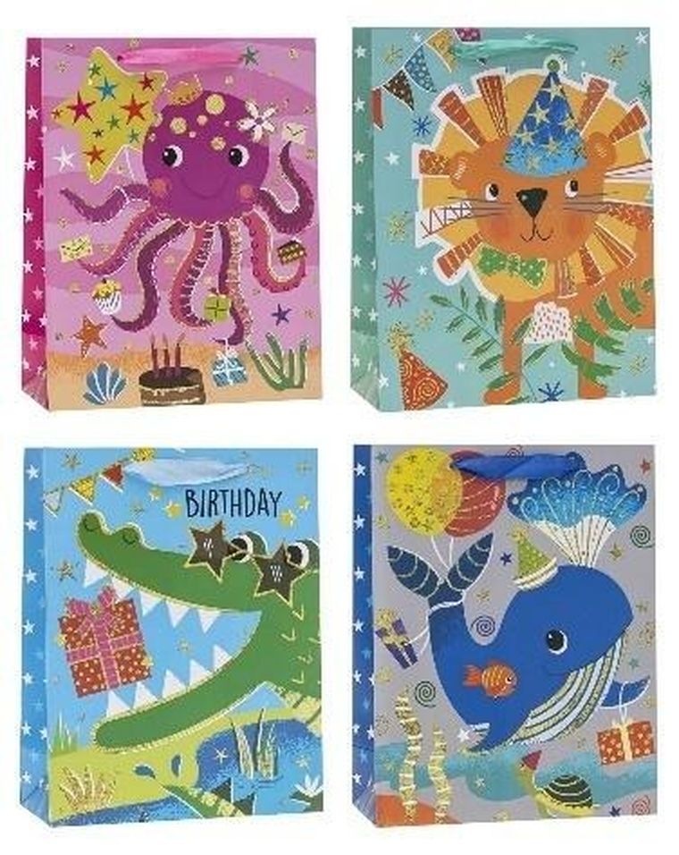 Rozette, torebka prezentowa, dziecięca, 18-23-8 cm, 1 szt.